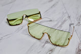 Shield Sunglasses - Green