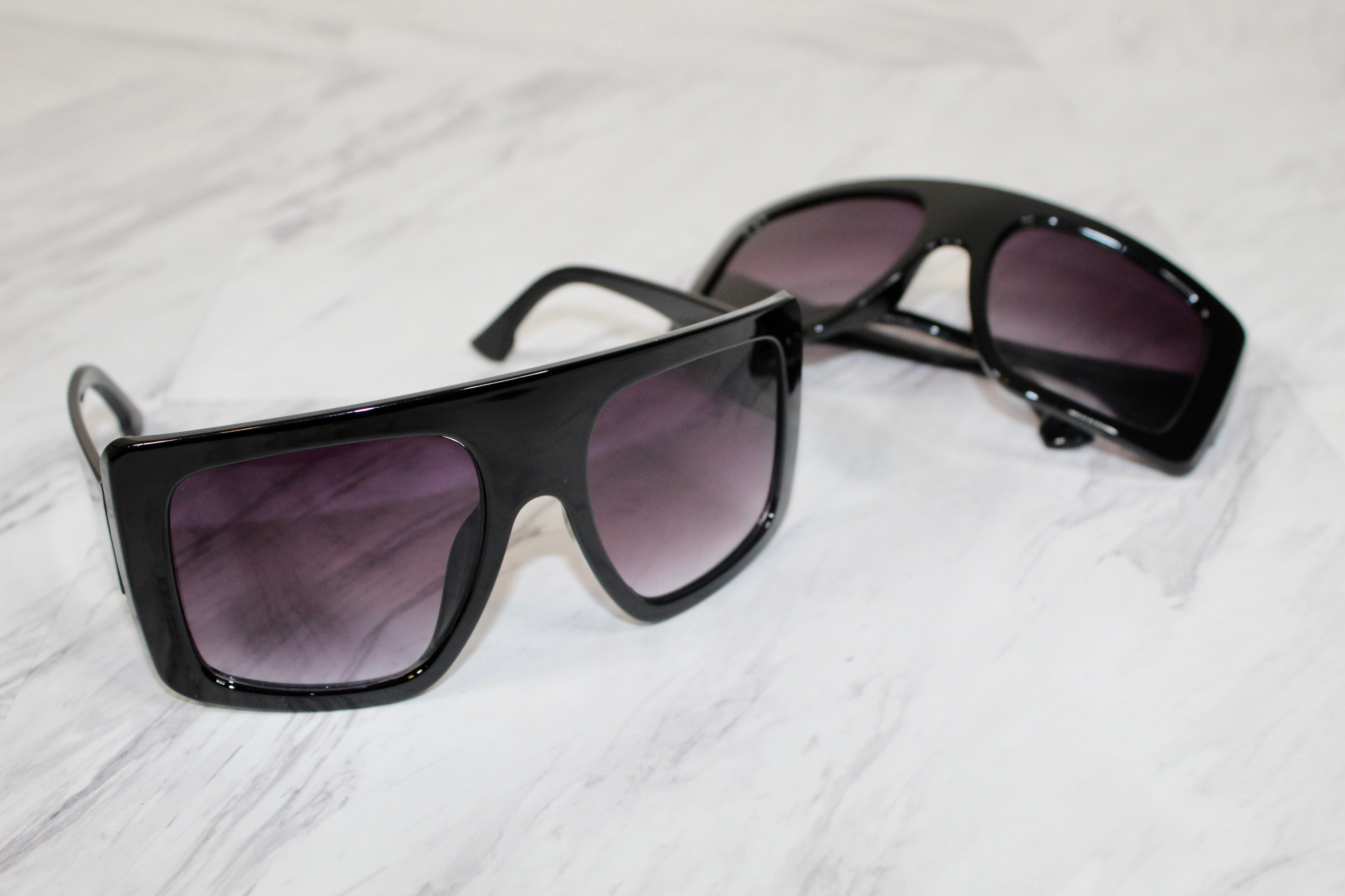 Black Oversized Sunglasses 