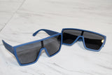 Retro Sunglasses - Women's Sunglasses - Blue